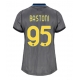 Inter Milan Alessandro Bastoni #95 Replike Rezervni Dres za Ženska 2026-27 Kratak Rukav
